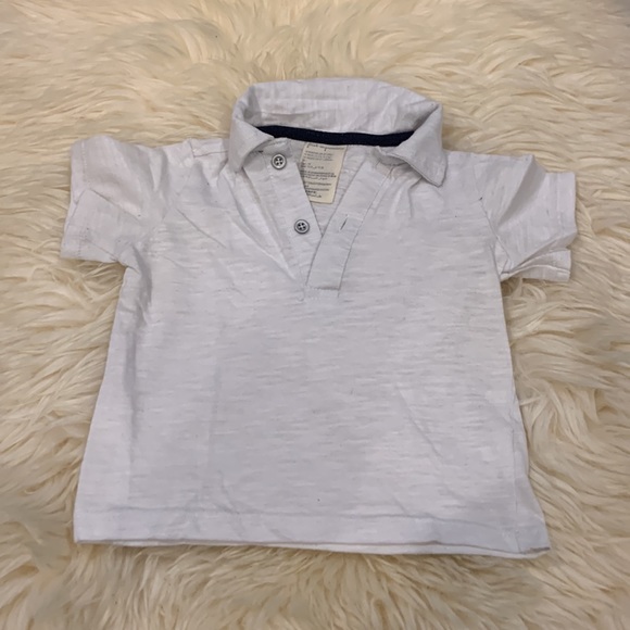 Tommy Hilfiger & First Impressions White/Pink 3 Button Polo Shirts size 12-18M - Picture 2 of 9